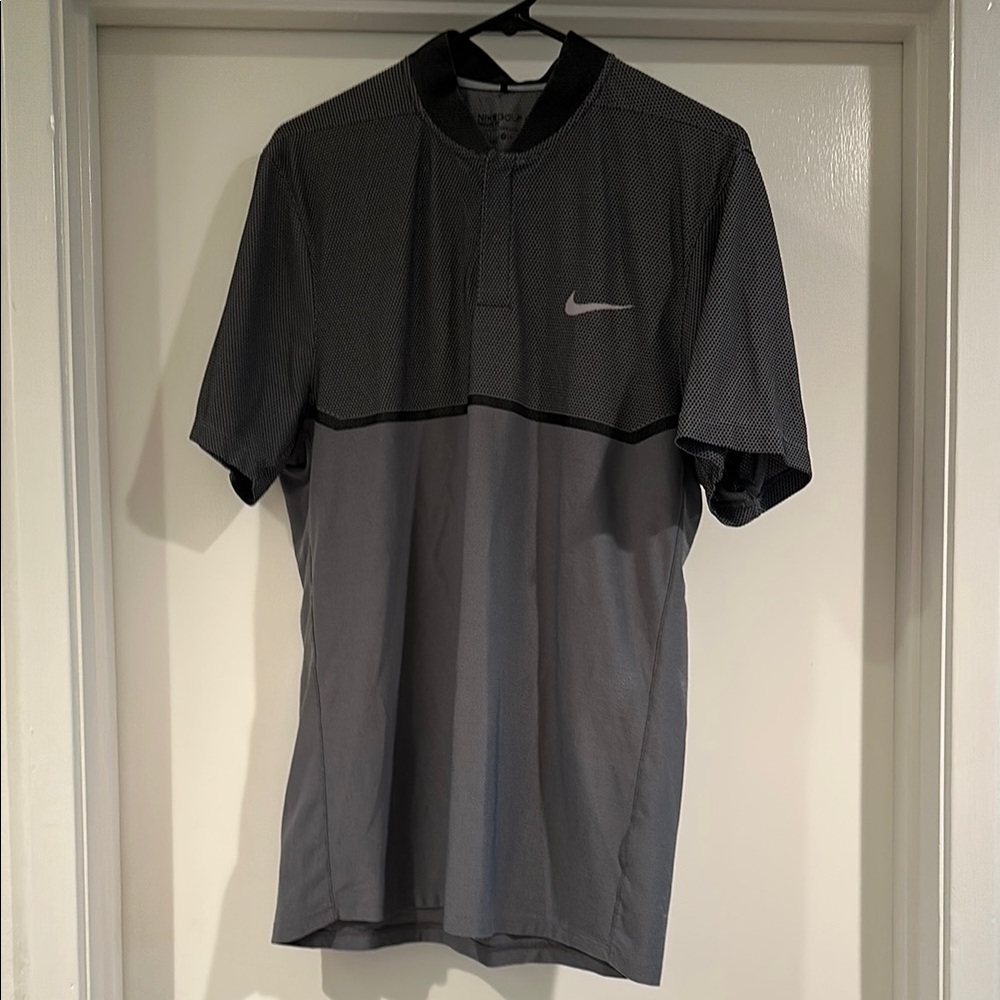 Nike Golf Gray Performance Polo Shirt